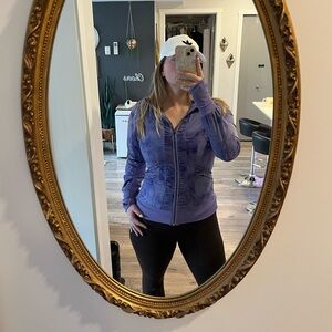Women's Lulu Lemon Purple Zip-Up Jacket
